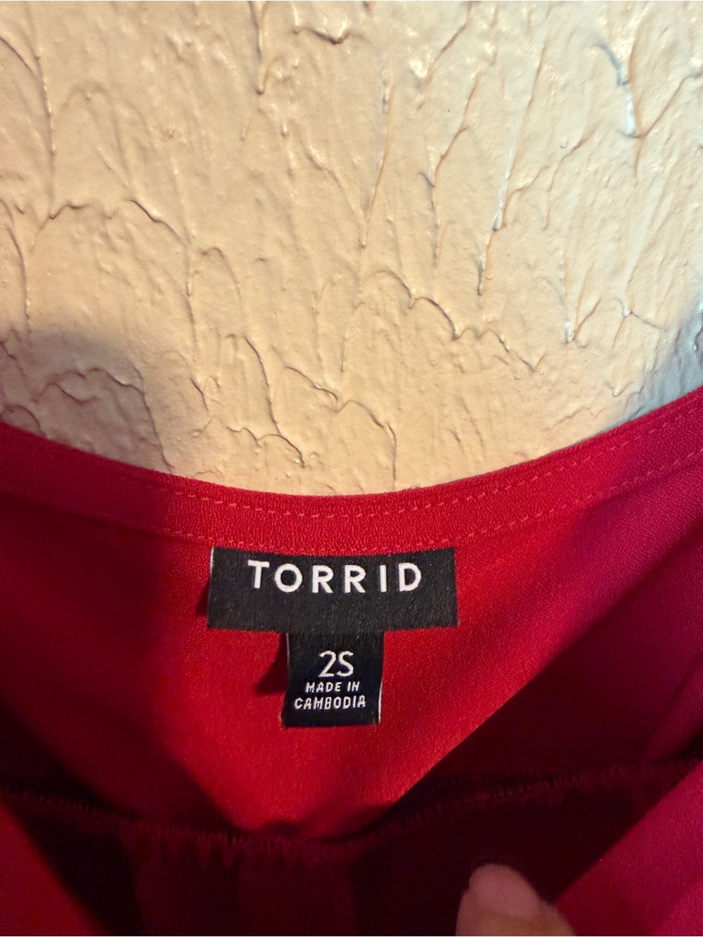 Torrid Wide Leg Jumper Overalls in Sexy Red Size 2X Short Cropped Plus Size - Picture 5 of 8
